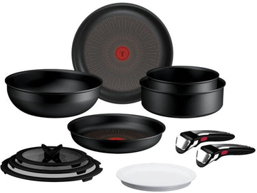 Tefal ingenio experience - pannenset - 11-delig - fusion core - inclusief deksel - handgrepen