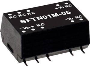 Mean well sftn01l-05 dc dc-convertermodule 200 ma 1 w aantal uitgangen: 1 x inhoud 1 stuk(s)