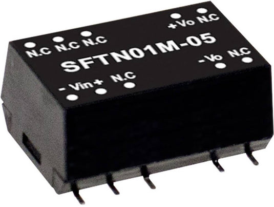 Mean well sftn01l-05 dc dc-convertermodule 200 ma 1 w aantal uitgangen: 1 x inhoud 1 stuk(s)