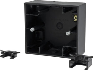 Berker k1 opbouwraam 1-voudig antraciet