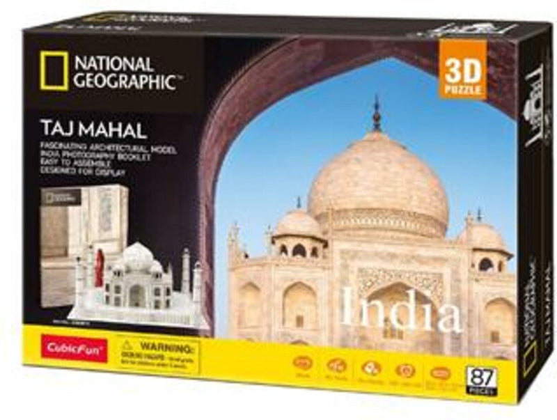 Afbeelding laden in galerijviewer, Cubic fun national geographic - 3d-puzzel - taj mahal
