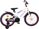Volare lily kinderfiets - meisjes - 18 inch - wit roze paars