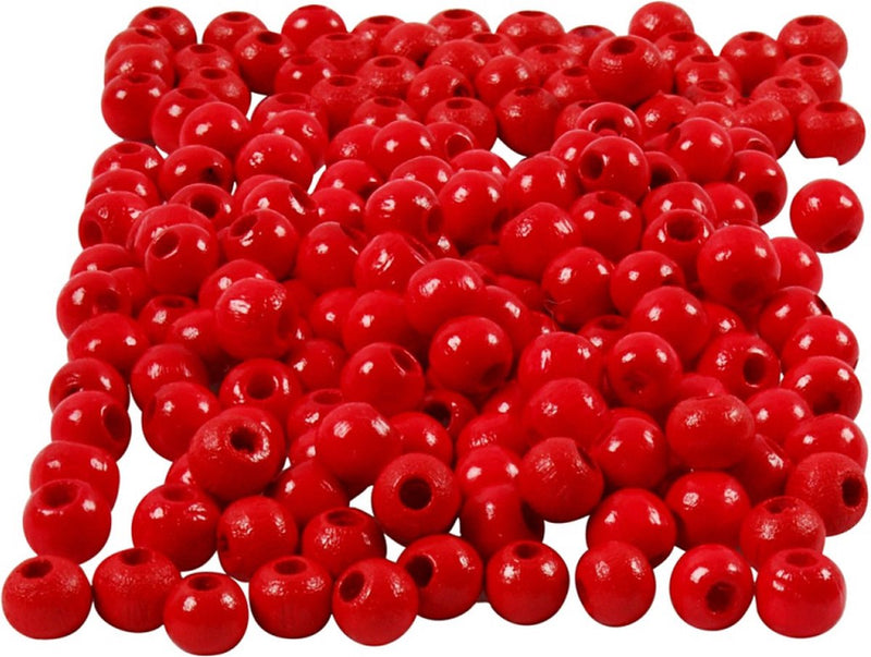 ギャラリービューアに画像をロードする, Creativ company houten kralen rood, 150st.

