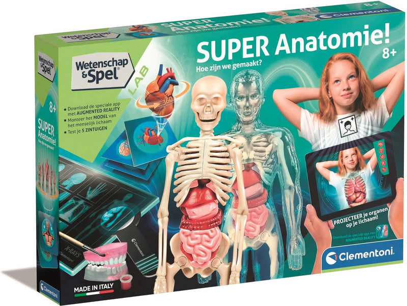 Afbeelding laden in galerijviewer, Clementoni wetenschap en spel - super anatomie

