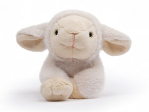 One love knuffel - lam daisy - 31cm - wit - 0 jaar