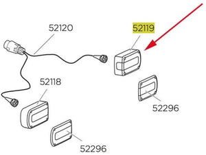 Thule achterlicht r euroway - tdd52119