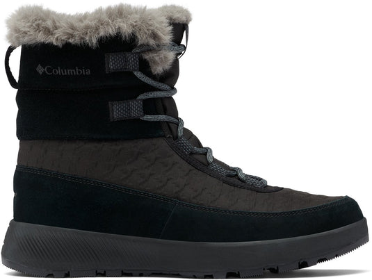 Columbia slopeside™ peak luxe dames snowboots - black, graphite