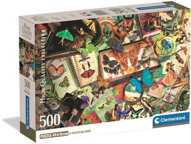 Clementoni leguzzel de vlinderverzamelaar, 500st.