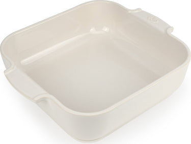 Peugeot appolia - ovenschaal - 28 cm - ecru - vierkant