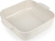 Peugeot appolia - ovenschaal - 28 cm - ecru - vierkant