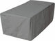 Eurotrail waterdichte tafelhoes tuin rechthoekig, cantonic 305x110x75cm, grijs
