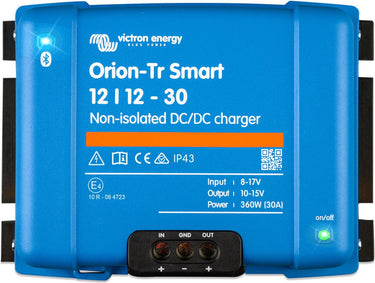 Victron orion-tr smart 12 12-30a (360w) non-isolated dc-dc lader