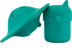 Pura my-my™ - silicone - tuitbeker en snack cup - 150 ml - mint