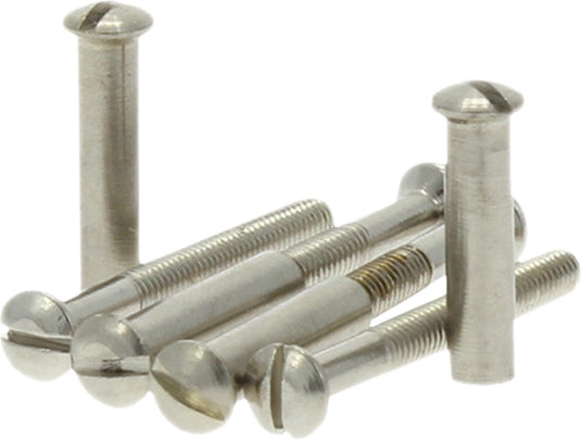 Starx patentboutje m4x38mm vernikkeld - 4 stuks