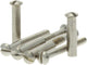 Starx patentboutje m4x38mm vernikkeld - 4 stuks