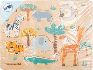 Small foot - houten puzzel safari