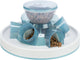 Trixie kattenspeelgoed tunnel feeder strategiespel - blauw