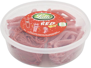 Lutti - red - mix - divers snoep met aardbeismaak - 450gr