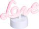 Rl live your light reality amor - tafellamp - wit - incl. 1x smd 1 w - usb-aansluiting - geschikt voor accuvoeding