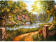 Ravensburger puzzel cottage by the river - 500 stukjes.