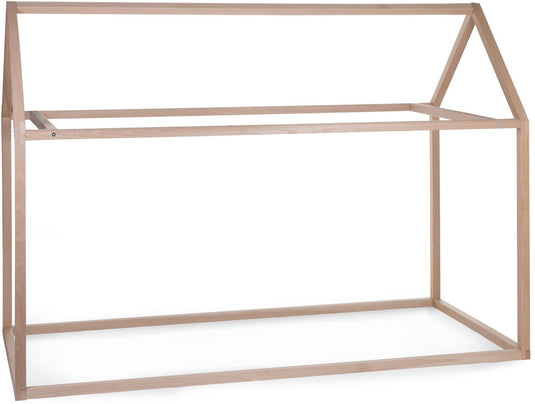 Childhome - huis bedframe - kinderbed - hout - naturel - 90x200 cm