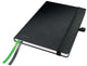 Leitz complete a5 notitieboek geruit - met hardcover - met elastische sluiting - zwart