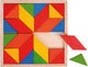 Bigjigs houten mozaiekpuzzel, 24dlg.