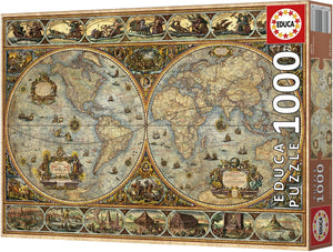 Educa - puzzel 1000 stukjes - orbis terrarum 1000 - legpuzzel