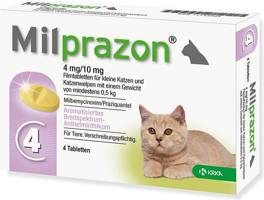 Milprazon krka ontwormingstabletten kat