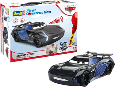 Revell modelbouwpakket militaire voertuigen - 00921 jackson storm disney cars - light - sound - first construction plastic - 1:20 - modelbouw