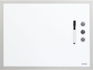 Desq ® whiteboard - magnetisch - inclusief montage set - 40 x 60 cm