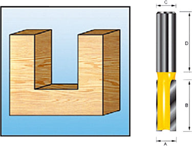 Makita accessoires makita d-10350 freesbit groeffrees s 8mm 22x20mm