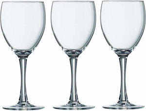 Chef sommelier arcoroc wijnglazen - 6x stuks - glas - 190 ml - witte rode wijn