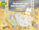 Lena creatief jumbo knutselkoffer gold silver 1500 onderdelen