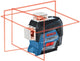 Bosch lijnlaser gll 3-80 c 4 x aa batterijen + adapter + richtplaat + etui + bt 150