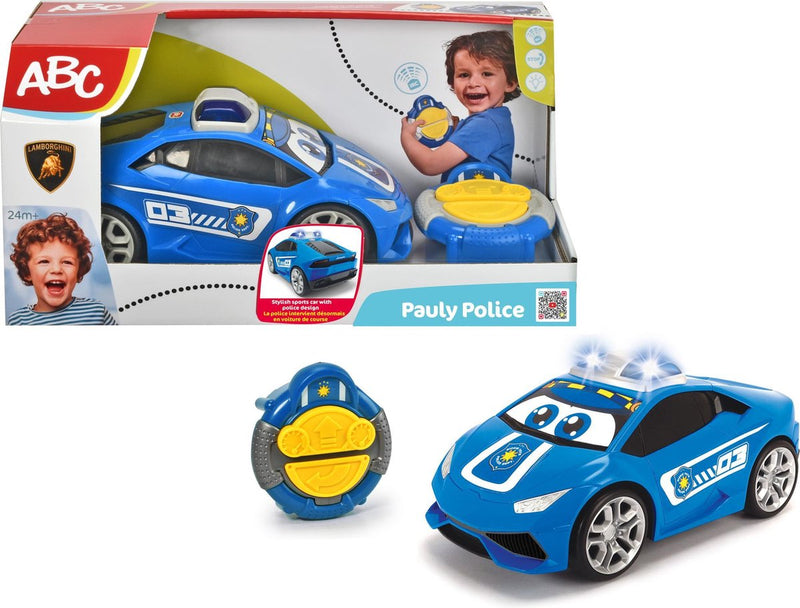 Afbeelding laden in galerijviewer, Dickie toys abc irc pauly politie 27 cm - bestuurbare auto
