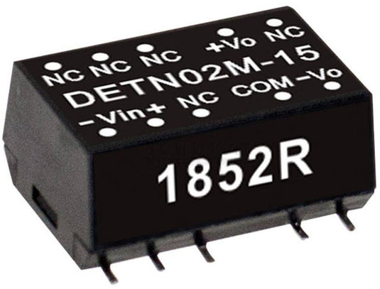 Mw mean well detn02l-05 dc dc-convertermodule 200 ma 2 w aantal uitgangen: 2 x inhoud 1 stuk(s)