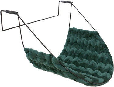 D d home radiator hangmat - leah - groen