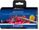 Staedtler - artist series - pigment brush pen set 6 kleuren reds pinks