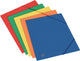 Oxford top file+ elastomap, voor ft a5, geassorteerde kleuren 50 stuks