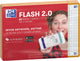 Oxford flash 2.0 - flashcards - geruit 5mm - a6 - oranje rand - 80 stuks