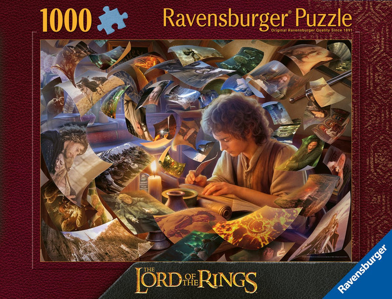 ギャラリービューアに画像をロードする, Ravensburger – frodo’s reis – legpuzzel – 1000 stukjes
