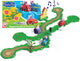 Gear2play peppa pig whizz around - peppa's rondweg door de stad speelset - modulaire rijbaan voor whizz around voertuigen - interactief met muziek en geluid