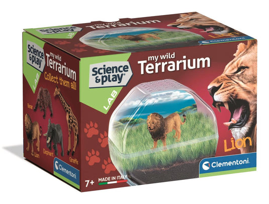 Clementoni wetenschap spel my wild terrarium - leeuw