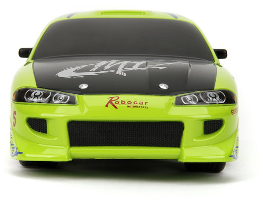 Jada toys - rc auto fast furious 1995 mitsubishi 1:16 - miniatuurvoertuig - op afstand bestuurbare auto - radiografische auto