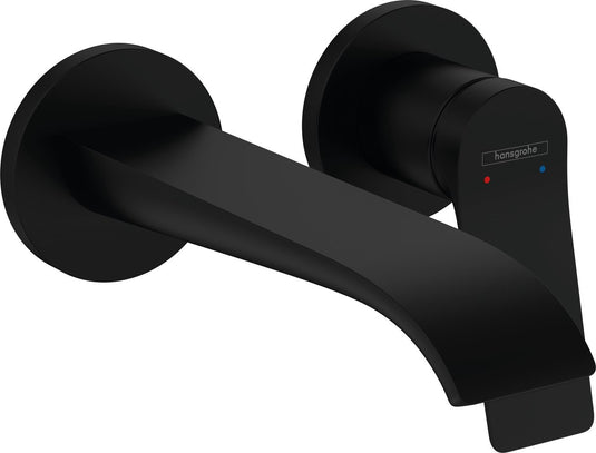 Hansgrohe vivenis afbouwdeel - voor inbouw 2-gats wastafelkraan - voorsprong 19.5cm - mat zwart