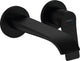 Hansgrohe vivenis afbouwdeel - voor inbouw 2-gats wastafelkraan - voorsprong 19.5cm - mat zwart