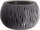 Prosperplast bloemschaal plantschaal sandy bowl 29cm antraciet