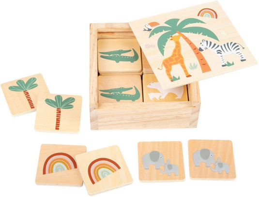 Small foot - houten memo safari