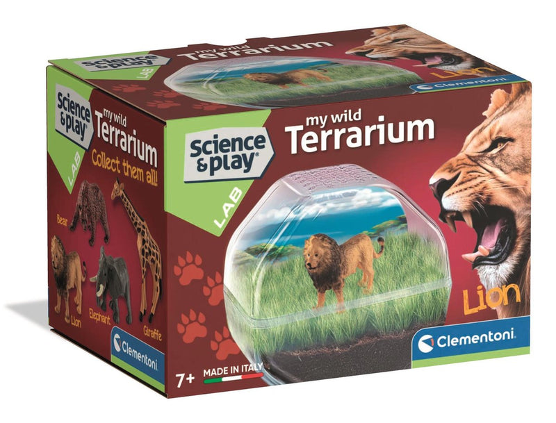 Laden Sie das Bild in Galerie -Viewer, Clementoni wetenschap spel my wild terrarium - leeuw
